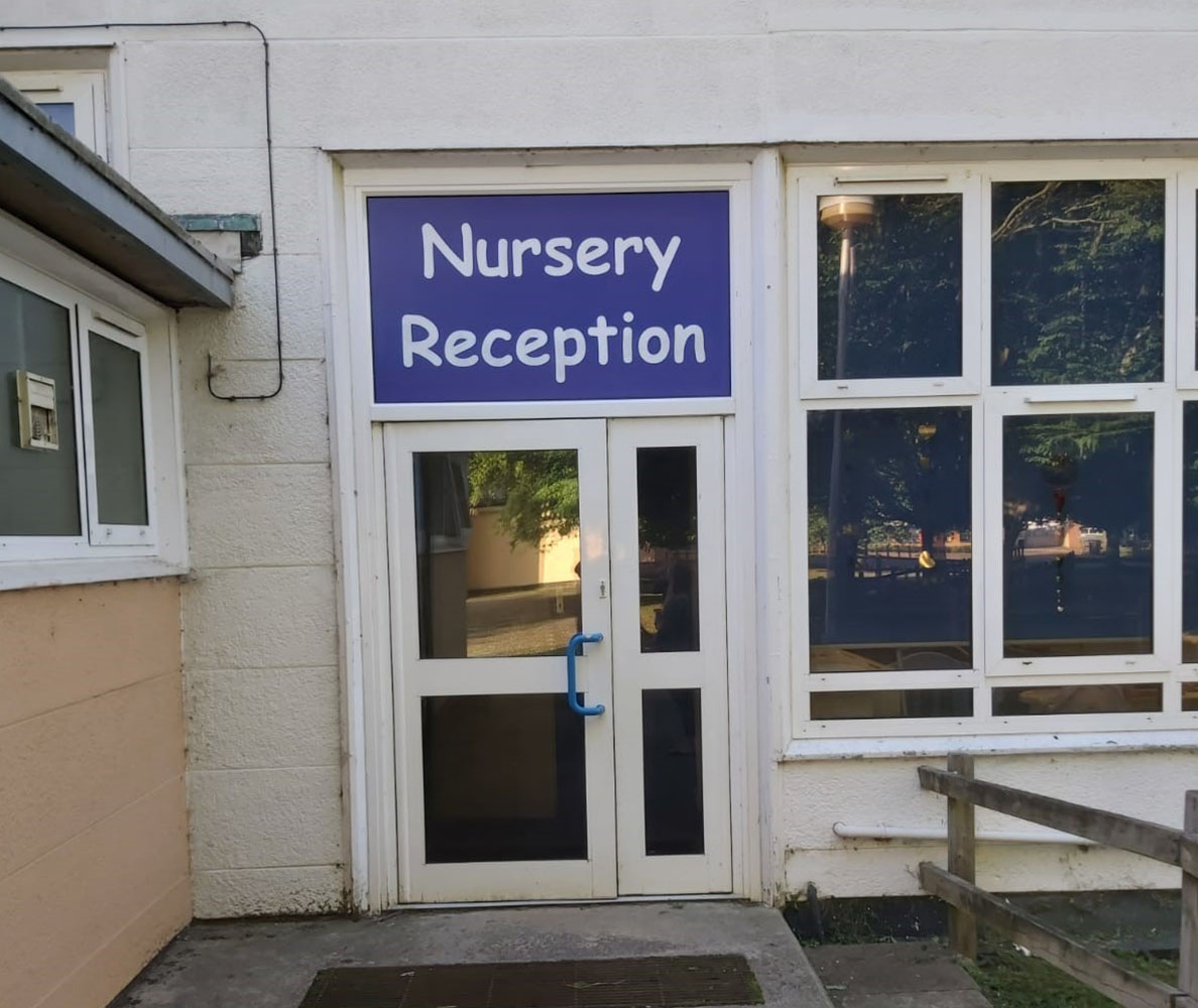 Front of the nursery